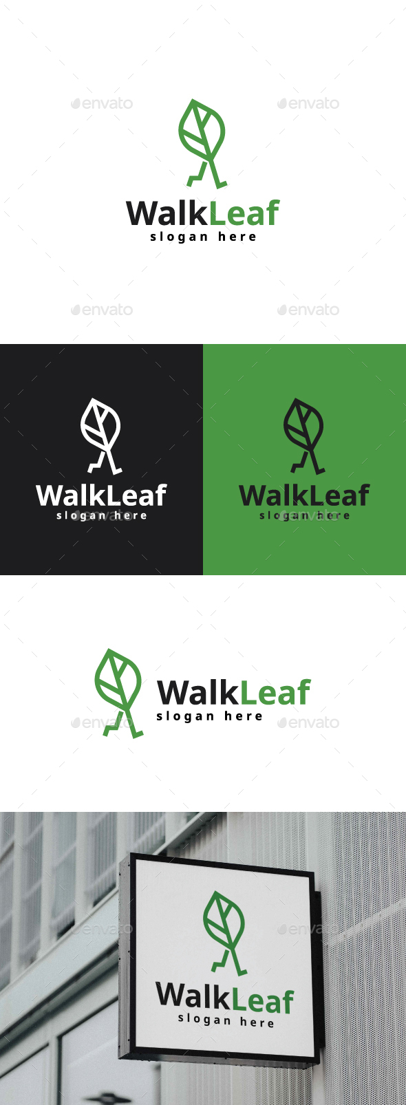 [DOWNLOAD]Walking Leaf Logo