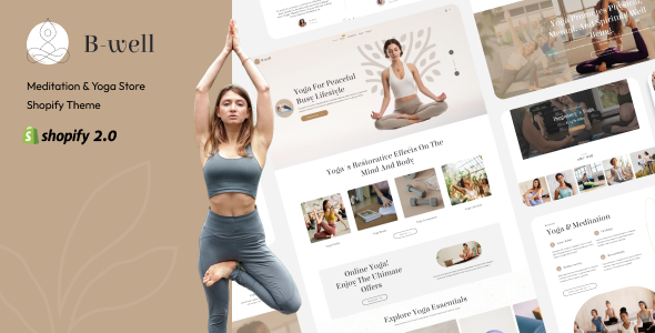 BeWell - Yoga, Gym Fitness Shopify Theme