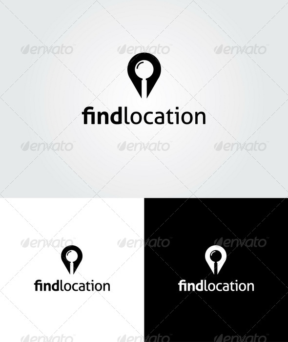 Find Location Logo - Symbols Logo Templates
