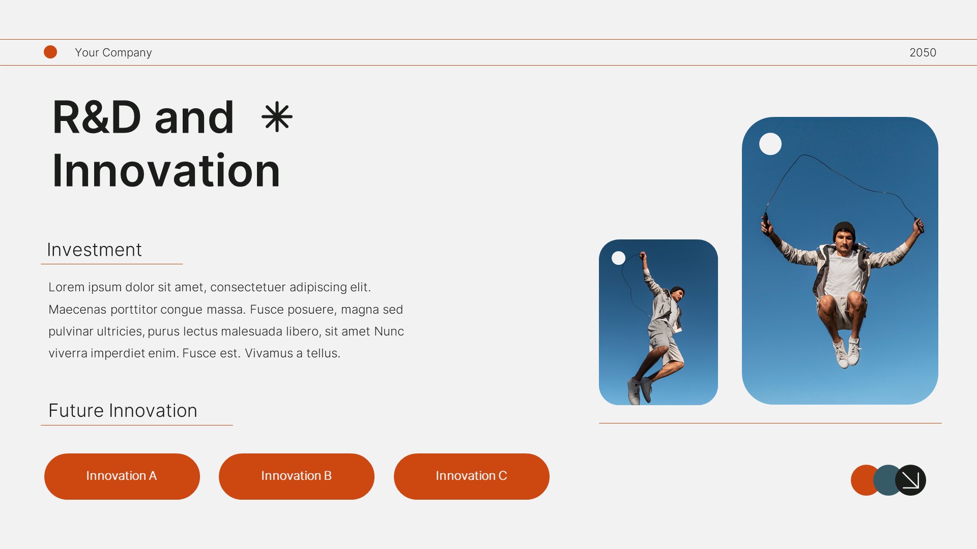 White Orange Modern Company Profile Google Slide Presentation ...