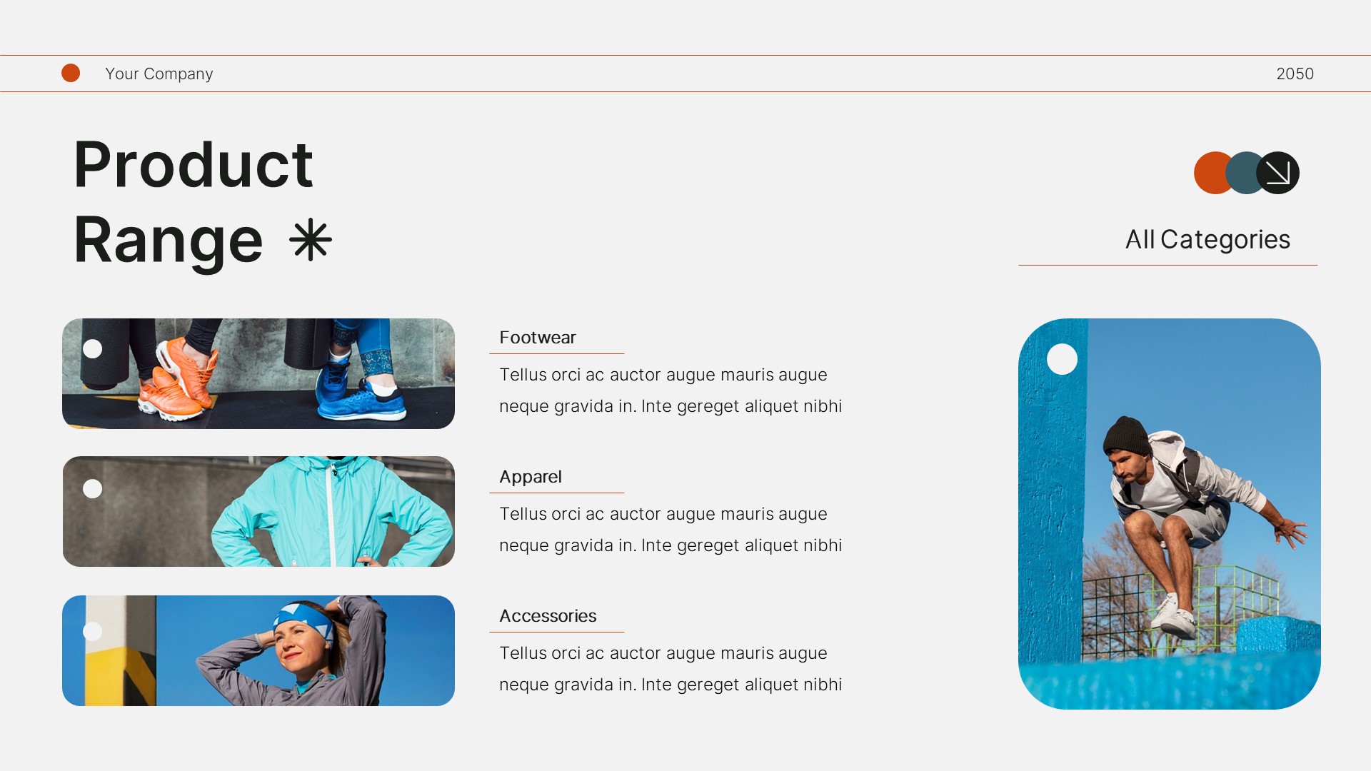 White Orange Modern Company Profile Google Slide Presentation ...