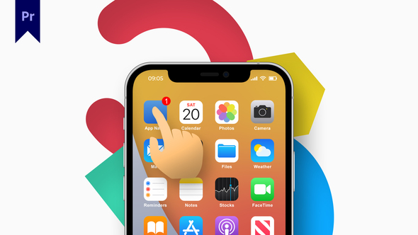APP PROMO Premiere Pro template preview