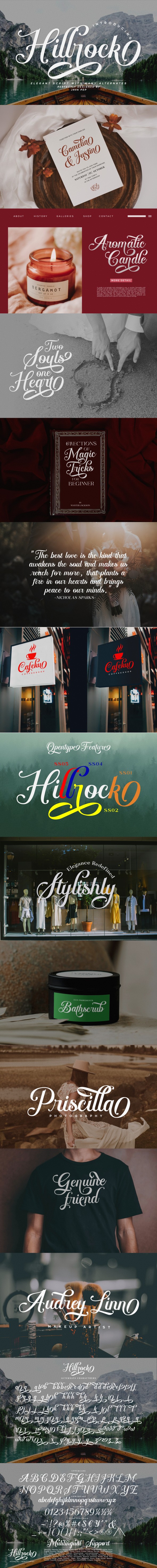 [DOWNLOAD]Hillrock / Elegant script
