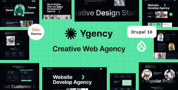[DOWNLOAD]Ygency - Web Design Agency Drupal 10 Theme