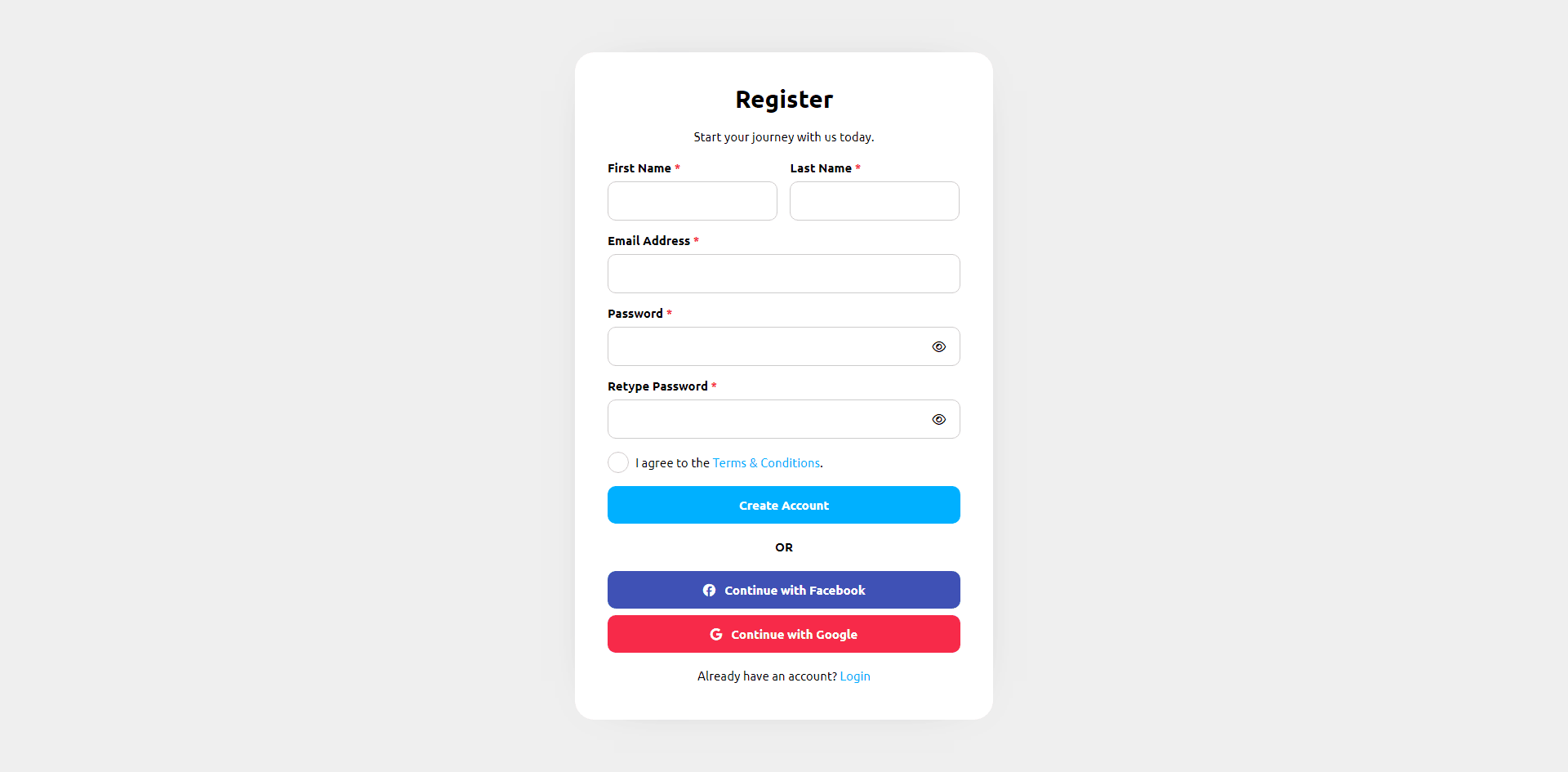 Auth Bliss - CSS Mobile Friendly Auth Forms by zaibthemes | CodeCanyon