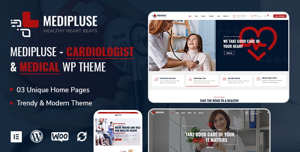 [DOWNLOAD]Medipluse - Cardiologist and Medical WordPress Theme with Appointments Booking
