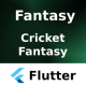 Cricket Fantasy Android App Template iOS App Template Flutter Cricket Fantasy Game Dream11