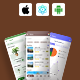 3 App Template | GardenPlants |Instant Survey |Vacation Rental React Native iOS/Android App Template