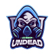 Legendary Undead Mascot Gaming Logo Template