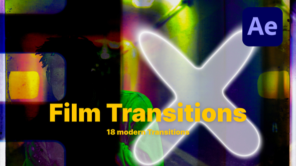 Seamless Film Transitions Elements template preview