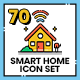 70 Home Automation Icons | Aesthetics Series