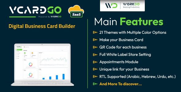 [DOWNLOAD]vCardGo SaaS - Digital Business Card Builder