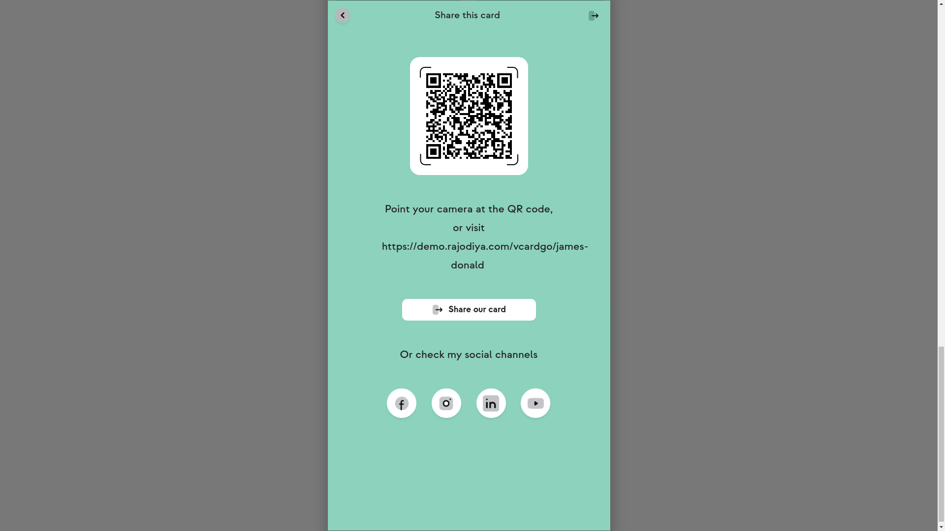 vCardGo Digital Business Card Builder by WorkDo CodeCanyon