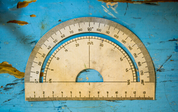 High quality Vintage protractor