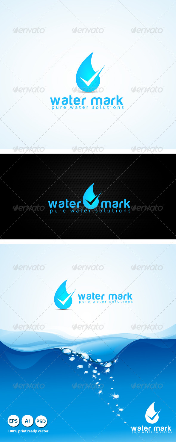 Water Mark Logo - Symbols Logo Templates