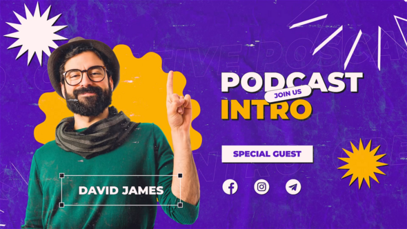 Podcast Paper Opener Openers template preview