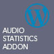 Audio player Statistics AddOn for WordPress