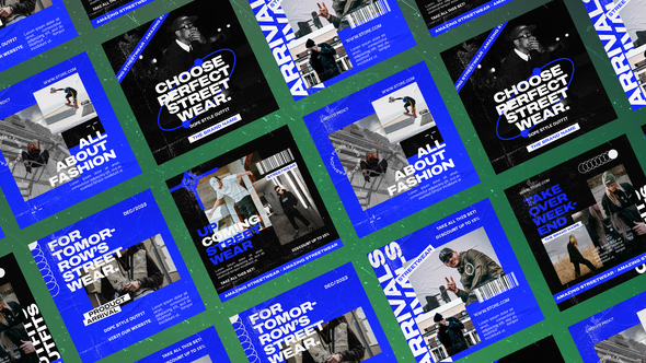 Aeros Urban Winter Post Product Promo template preview