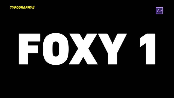 Typography Titles template preview