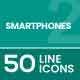 Smartphone Line Icons