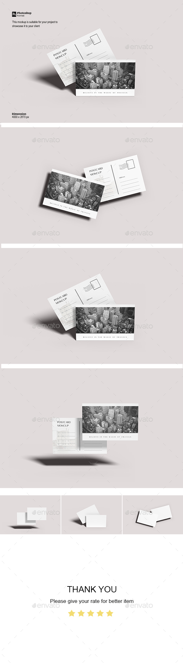 [DOWNLOAD]Postcard Mockup