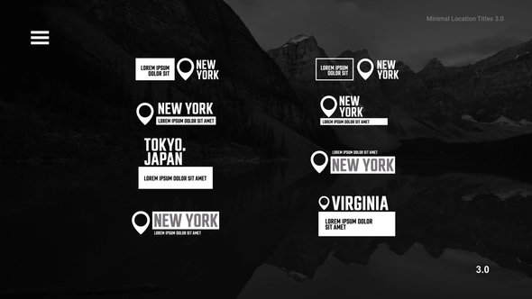Location Titles | AE Titles template preview