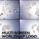 World Map Multi Photo Logo