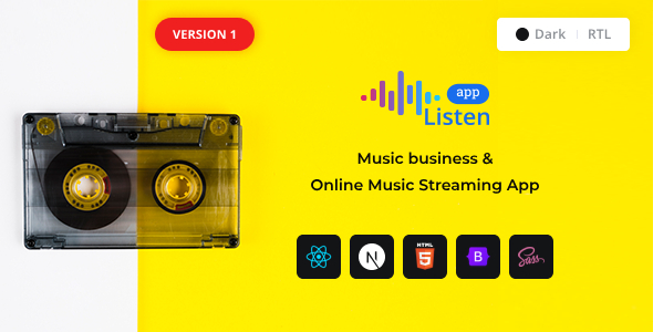 [DOWNLOAD]Listen - Nextjs Music Streaming App