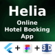Helia Hotel Booking ANDROID IOS FIGMA 3D Icons UI Kit Flutter