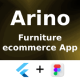 Arino ANDROID IOS FIGMA UI Kit Flutter Furniture Ecommerce App Free Figma File