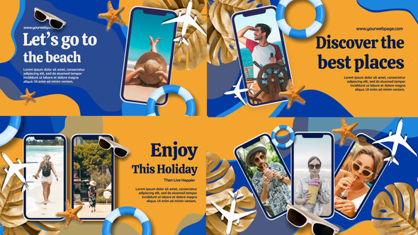 Holiday Time Openers template preview