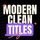 Modern Clean Titles