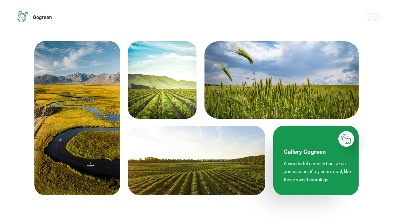 Gogreen - Environment & Ecology Keynote Template, Presentation Templates
