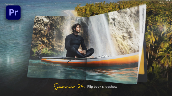 Flip Book Slideshow | Premiere Pro Premiere Pro template preview
