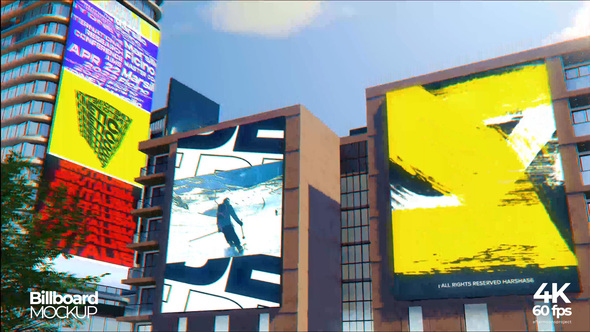 Cityscape Billboard Building