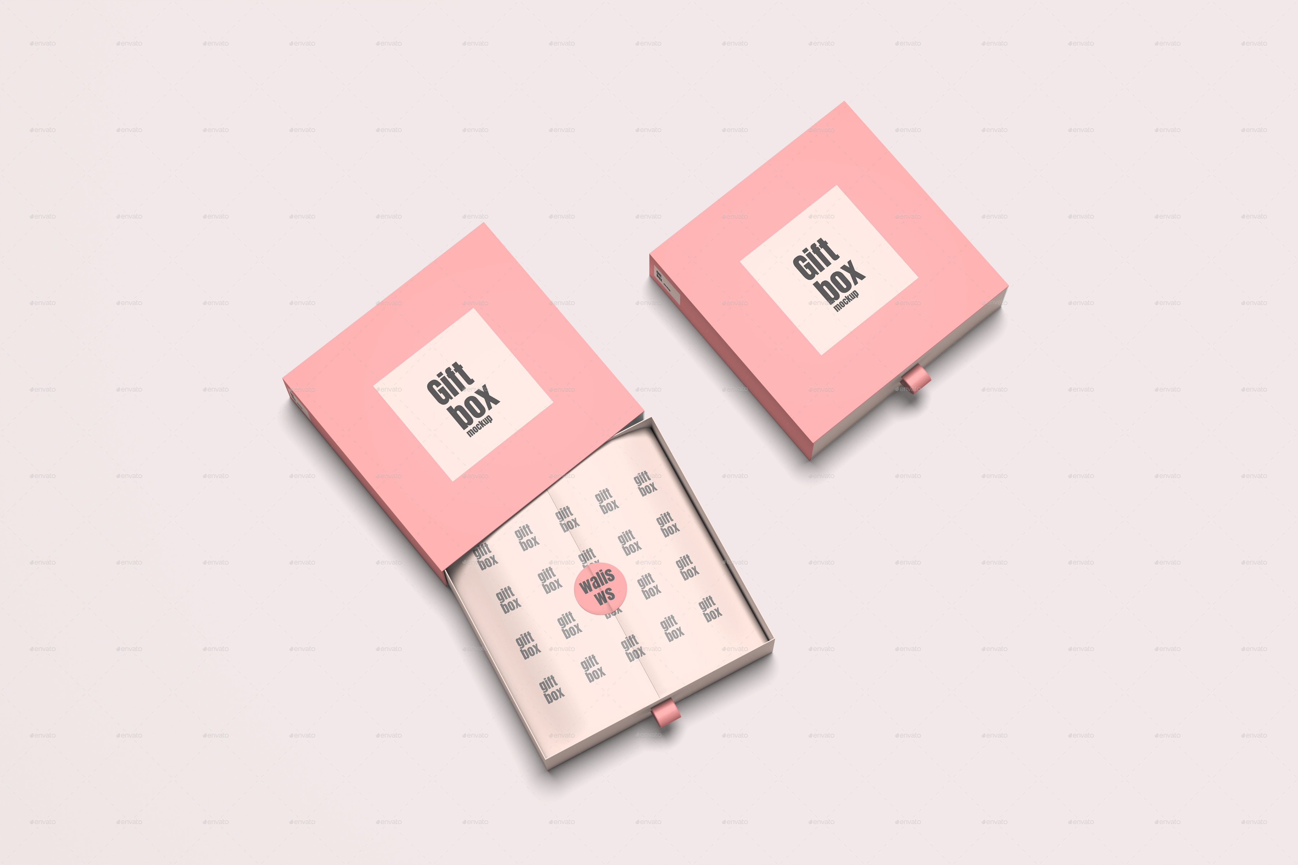 Gift Box Mockup, Graphics | GraphicRiver