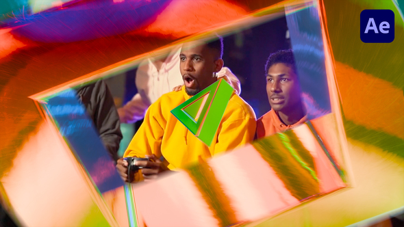 Gaming Transitions Elements template preview