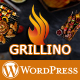 Grillino - Grill, Bar & Restaurant Shop WordPress Theme