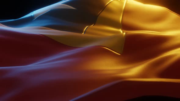 East Timor - Stylized Flag alt