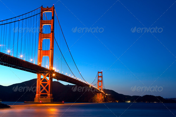 Golden Gate Bridge - Stock Photo - Images