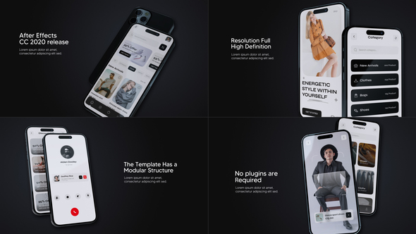 App Promo | 15 Pro Product Promo template preview