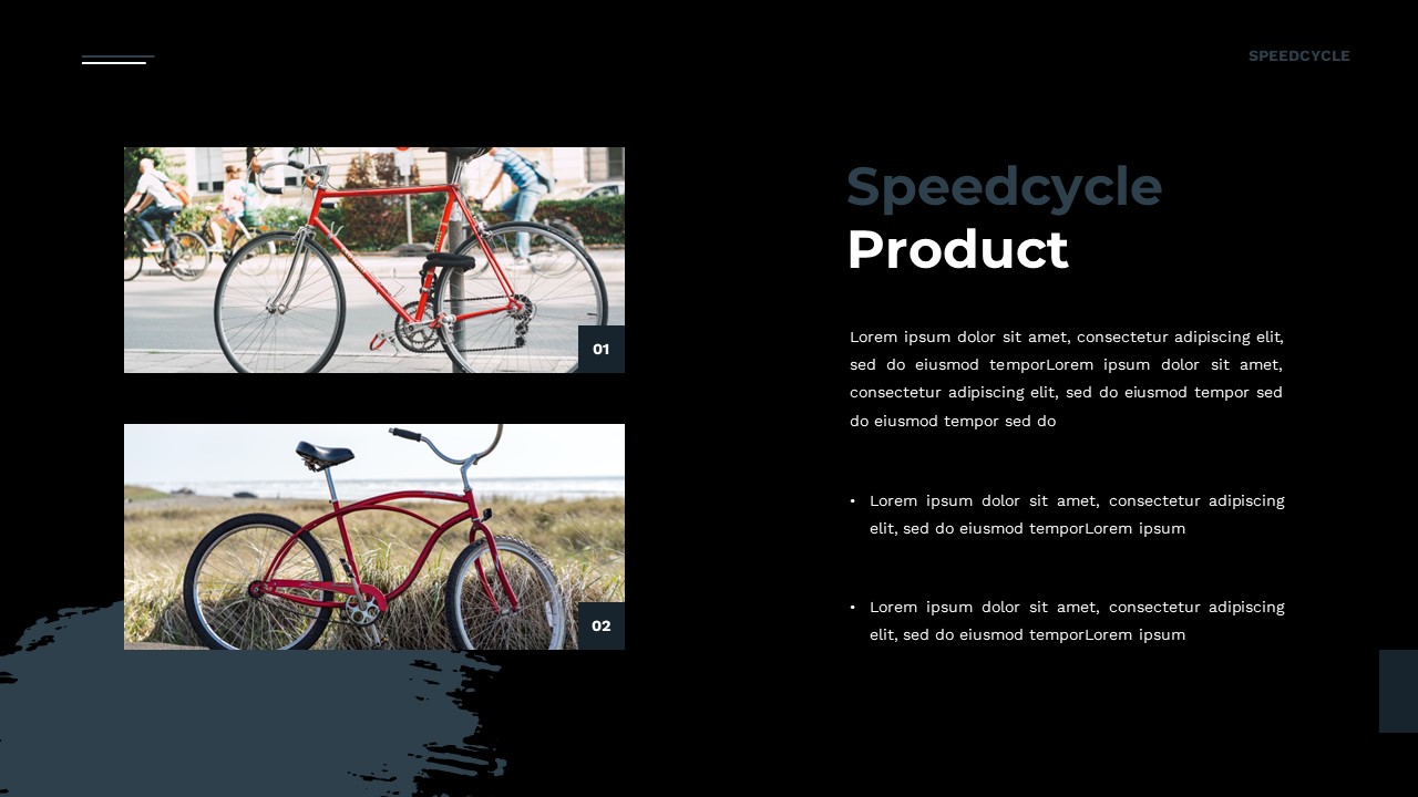 Speedcycle - Bicycle Powerpoint Templates, Presentation Templates ...