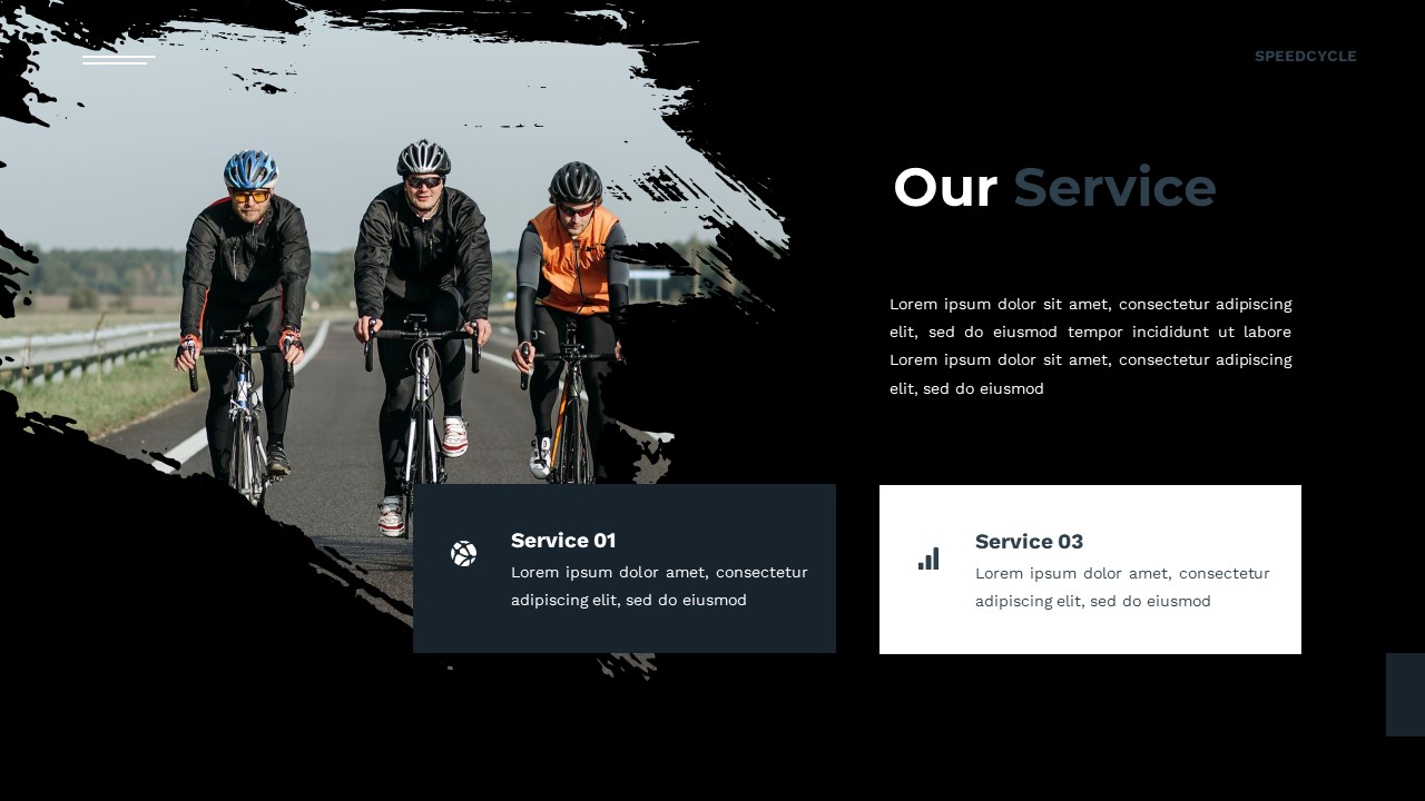 Speedcycle - Bicycle Powerpoint Templates, Presentation Templates ...