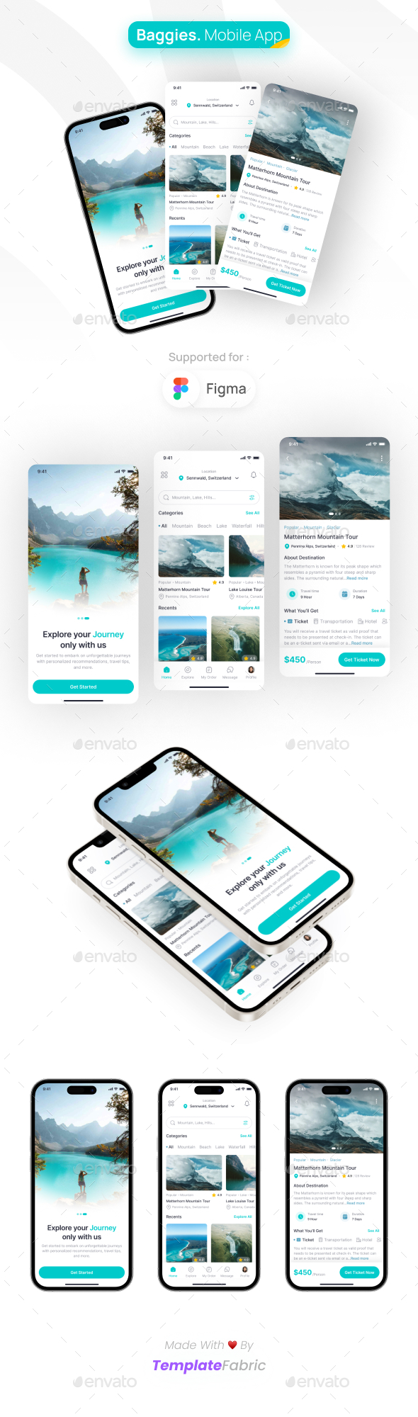 [DOWNLOAD]Triphy - Travel Agency Mobile App UI Kit