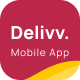 Delivv - Food Delivery Mobile App UI Kit
