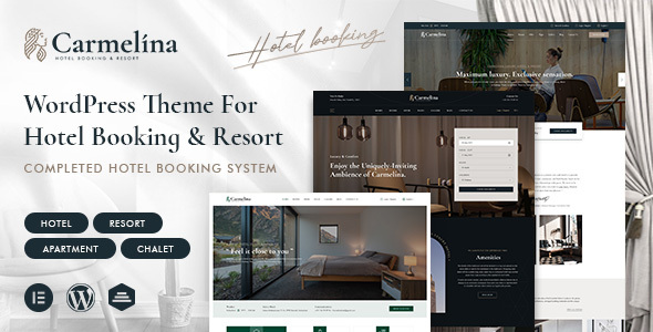 [DOWNLOAD]Carmelina - Resort & Hotel Booking WordPress Theme