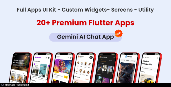 Download Ultimate Flutter UI Kit