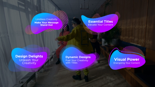 Abstract Fluid Titles Titles template preview