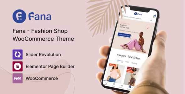 [DOWNLOAD]Fana - Fashion Shop WordPress Theme