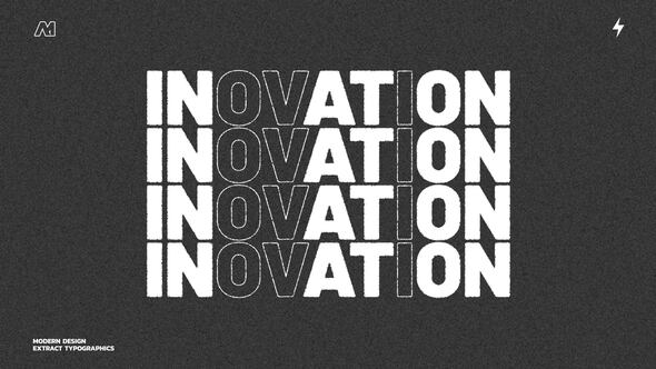 Extra Typography | After Effects Titles template preview